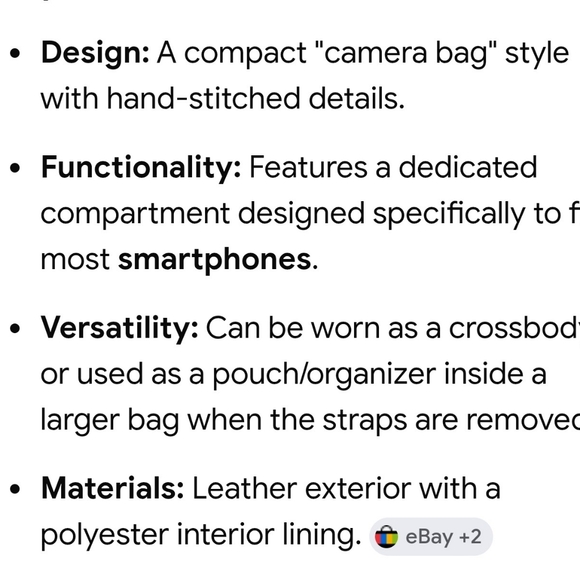 The Sak Cora Crossbody Bag in Blush Pink with Striped Strap - Picture 14 of 16